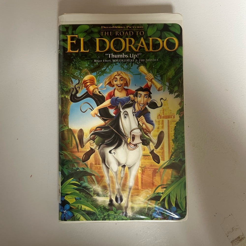 Dreamworks The Road to El Dorado‎ VHS